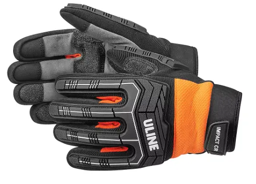Uline Guantes Contra Impactos Resistentes a Cortes - Chicos