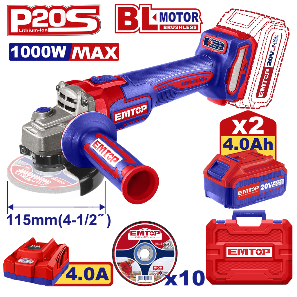 [ULAG271532] ULAG271532 Cordless Angle Grinder